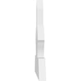 thumbnail image 3 of 48"W x 24"H x 2"D x 6"F, 12/12 Pitch, Richland Architectural Grade PVC Gable Bracket, 3 of 8