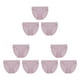 thumbnail image 2 of Sonducket Bragas de seda de morera de 3 piezas, ropa interior de tiro medio, lencería, calzoncillos cómodos, sin costuras, para mujer, gris L Type1 NO1, 2 of 6