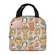 thumbnail image 1 of Easygdp Colorful Owls Bolsa Térmica Premium - Tela Oxford Impermeable, Gran Capacidad, Bolsillo Frontal, Unisex para Trabajo, Escuela, Actividades al Aire Libre y Picnics, 1 of 8