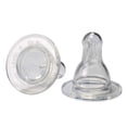 thumbnail image 1 of Dr. Brown's Standard Silicone Nipple Preemie Flow 2-Pack, 1 of 2