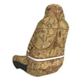 thumbnail image 2 of Honeii World Map1 Print Car Seat Cover,Car Interior Covers,Universal Fit Seat Protector, Compatible with Most Cars, SUVs, Trucks, and Vans, 2 of 5