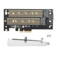 thumbnail image 2 of Adaptateur PCI-E M.2, Clé "B" Conforme à la Spécification PCI Express "B+M" Clé M.2 Adaptateurm.2 vers Adaptateur PCI-E pour Travailleur pour Ordinateur, 2 of 8