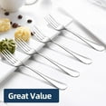 thumbnail image 2 of Tupukom 1-25Pcs Dinner Forks,6.7in Mirror Polished Stainless Steel Silverware Forks for Home,Kitchen and Restaurant, 2 of 7