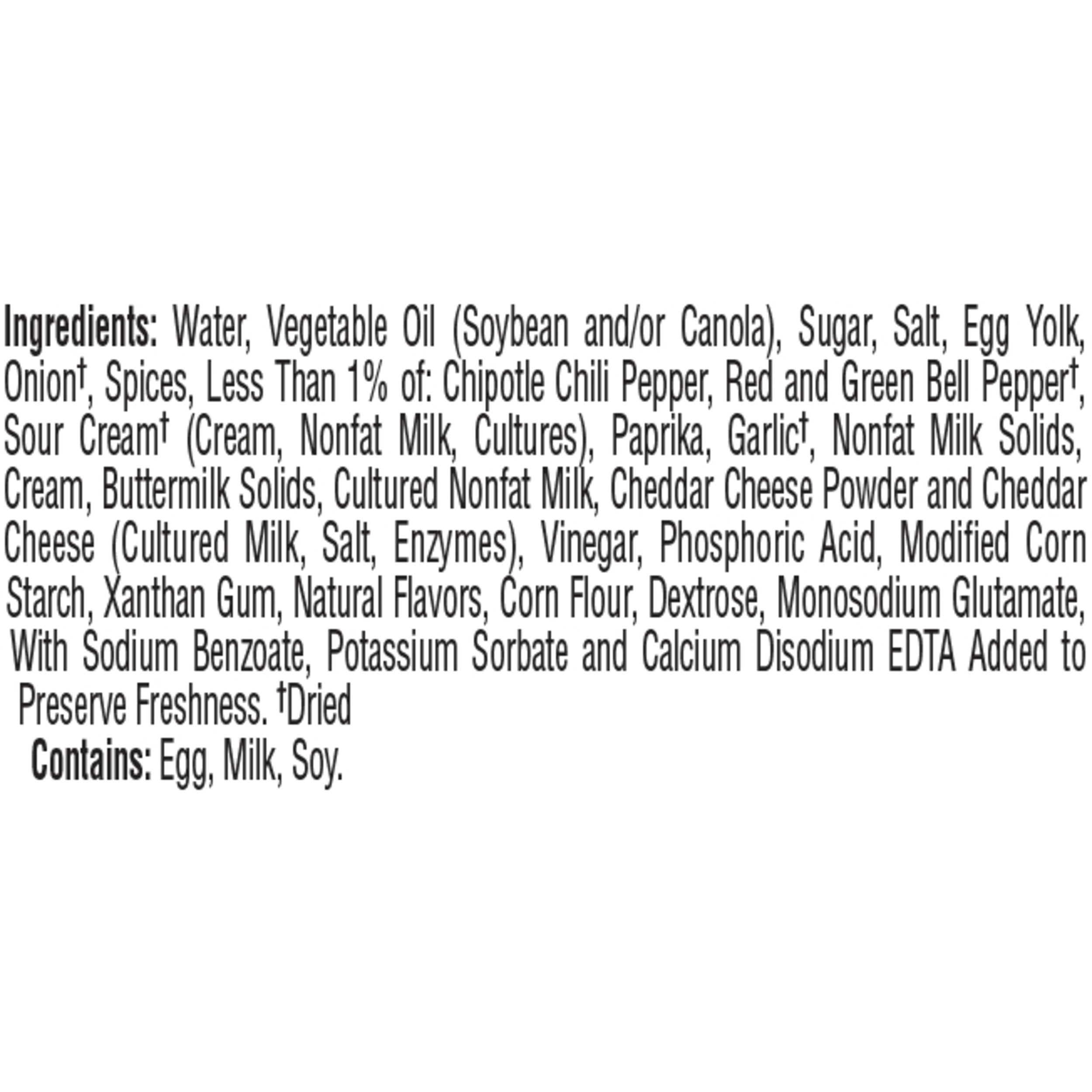 Hidden Valley Easy Squeeze Southwest Chipotle Ranch Topping & Dressing, Gluten Free - 20 oz Bottle