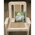 thumbnail image 2 of Carolines Treasures JMK1210PW1414 White Egret in the rain Canvas Fabric Decorative Pillow  14Hx14W multicolor, 2 of 4