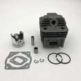 thumbnail image 3 of 40MM 52CC Cylinder Assy 1E40F-5 40-5 BG520 CG520 Assembly Piston Kit Ring Pin Clip Rebuild Trimmer Parts, 3 of 6