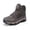Brown, variant on YOUTHUP Men's Hiking Boots Waterproof High Top Outdoor Trekking Shoes Anti-Slip Trail Sneakers for Climbing and Walking
