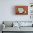 thumbnail image 2 of Carla Martell 'Skateboard Elephant' Canvas Art, 2 of 4