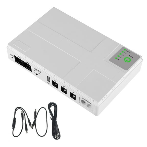 MUSUPER 10400mAh UPS Battery Backup 5V 9V 12V 1A Backup Battery Power Supply, Back-UPS