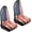 American Flag-2 Pack, variant on Towel-Texture & Non-Slip Seat Cover Protector - Universal Fit for , Gym & Beach Use, -Proof Pet-Friendly Protector (Grey)