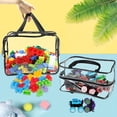 thumbnail image 6 of Clear Toiletry Bag, Large Makeup Organizer, Transparent Cosmetic Case for Travel, Pouch for Women, Vacation Travel & Easter Gifts, 1pcs A, 6 of 7