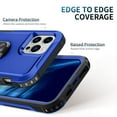 thumbnail image 3 of Petocase for iPhone 13 Pro Max Case,Heavy Duty Full Body Rugged Shockproof Kickstand with 360° Ring Holder Support Car Mount Phone Cover for iPhone 13 Pro Max,Blue, 3 of 7