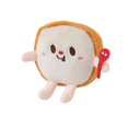 thumbnail image 3 of COM1950s Cute Key Chain, Cartoons Hamburger French Hot Dog Chicken Leg Key Chain, 3 of 4