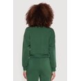 thumbnail image 5 of Women's Embroidered Graphic Fleece Lined Sweatshirt, 5 of 5