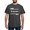 Charcoal, variant on - Proud Army Uncle White T Shirt - Mens Comfort Colors Shirt