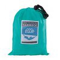 Equip Mint Light Green Polyester Portable Hammock 1 Seating Capacity, Open Size 116" L x 59" W