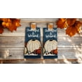 thumbnail image 2 of Serafina Home Contemporary Farmhouse Fall Decor Kitchen Dish Towels Set: Thankful And Blessed, 2 of 3