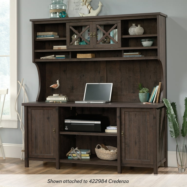 Sauder costa desk with cheap hutch