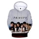 thumbnail image 3 of Sudadera con capucha con estampado 3D de Friends para hombre y mujer, estilo informal, de gran tamaño, ropa de calle popular, 3 of 4