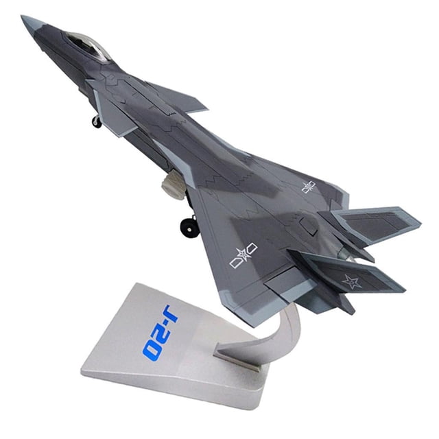 fastboy Simulation Aircraft Fighter J-20 Model Camouflage Children Toys High-Flying Fun Type 1 1Set
