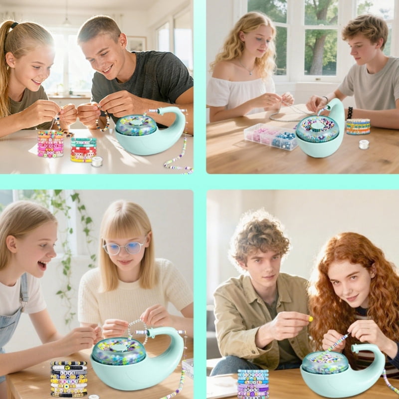 Zecic Creative Automatic Jewelry Tool Device For Artistic Projects Gift Making Suitable For Youth Teens And Grownups