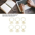 thumbnail image 3 of 80Pcs  Shape Paper Clips Metal Bookmark Clips Cute Small Paperclips with Clear Box for Office School Wedding Party Invitation Valentine Decoration, 3 of 8