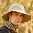 thumbnail image 2 of JSEMOY  2Pcs Sun Hats for Women Men ,Bucket Hat Wide Brim Boonie ,Hat Foldable UV Protection for Fishing Hiking Camping（Black+Khaki）, 2 of 9