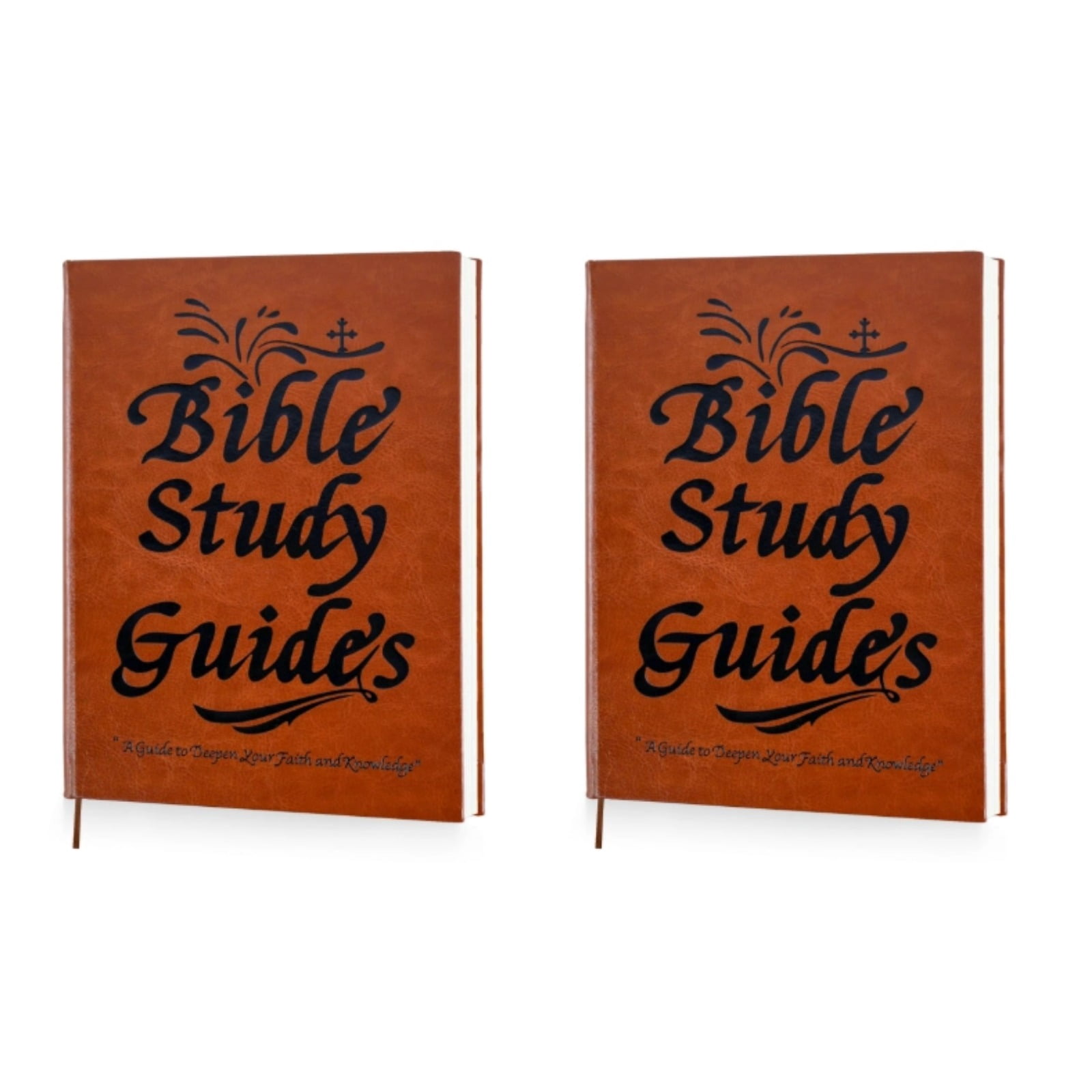 2Pack 66-Page Bible Study Guide Devotional Journal Women's 66-Page Yearlong Plan Daily Scripture Quotes Prayer Reflections to Strengthen Faith Christian Gift