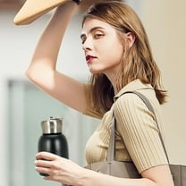 Insulated Coffee Mug with Temperature Display | 304 Stainless Steel Vacuum Travel Tumbler | Leak-Proof Lid | Multiple Colors for Students & Commuters | 12oz Portable Thermal Cup