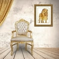 thumbnail image 3 of OnRei 15x18 Gold Ornate Wood Framed with Double Matting Museum Art Print Titled - Golden Lion, 3 of 4