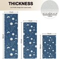 thumbnail image 4 of Blue Sun Moon Cloud Planet Eye Star Pattern Kitchen Rugs Sets Of 3,Kitchen Runner Rugs Non Skid Washable,Decorative Kitchen Floor Mats for Kitchen,Sink,Laundry,17"x30"+ 17"x47" + 17"x59", 4 of 6