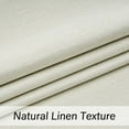 thumbnail image 6 of Top Finel Grommet Top Blackout Curtains, Cream, 52" x 96", 2 Panels, 6 of 16
