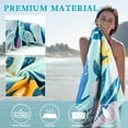 thumbnail image 3 of Large Beach Towel with a Carrying Bag, Lightweight Quick Dry Beach Towel for Adults Kids Teens, 3 of 7