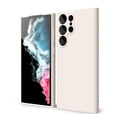 thumbnail image 1 of oakxco - Funda de silicona líquida para Samsung Galaxy S22 Ultra, fina y delgada, de goma suave, de, 1 of 7