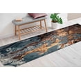 thumbnail image 3 of Alcohol Ink Rugs, Luxury Rugs, Shimmery Rug, Personalized Rugs, Hallway Rugs, Living Room Rugs, Marble Rug, Runner Rugs, Printed Rug, 2.6'x5' - 80x150 cm, 3 of 7