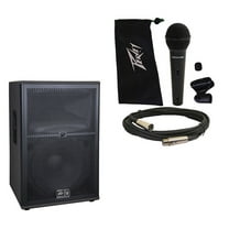 Peavey SP 2 Pro Audio Passive 2000 Watt 15" 2-Way PA Speaker & PVi 100 Mic New
