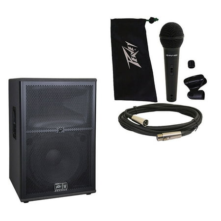 Peavey SP 2 Pro Audio Passive 2000 Watt 15 2-Way PA Speaker & PVi 100 Mic New
