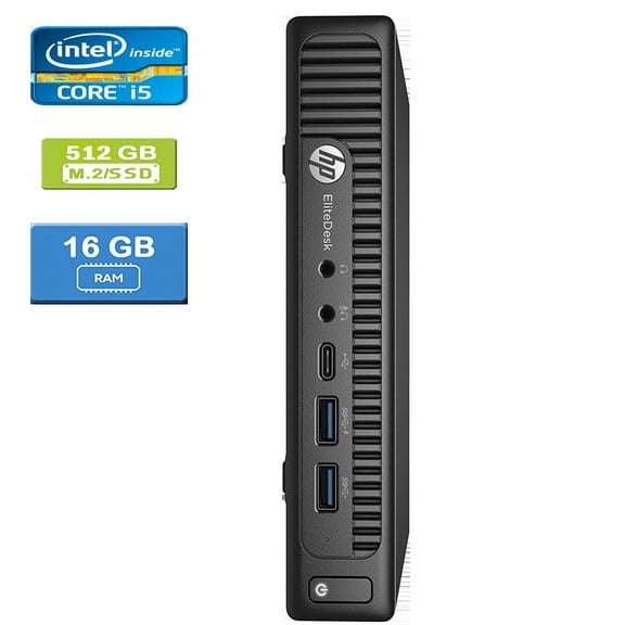 Used: HP 800 G2 MINI Intel Core i5-6500T , 16GB, M.2/512GB SSD, Win 10 Pro