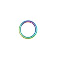 thumbnail image 2 of HEVIRGO Nose Ring Chic Safe Stainless Steel Decorative Lip Ring for Nose,Multi-Color 1.2x8mm, 2 of 10