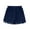 Blue, variant on Bainana Little Girls Shorts Solid Color Elastic Waist Wide Leg Tassel Shorts Retro Loose Casual Summer Kids Jeans Pink Size 5-7 Years