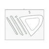 Genuine OE Subaru Quarter Glass - 65209FJ020