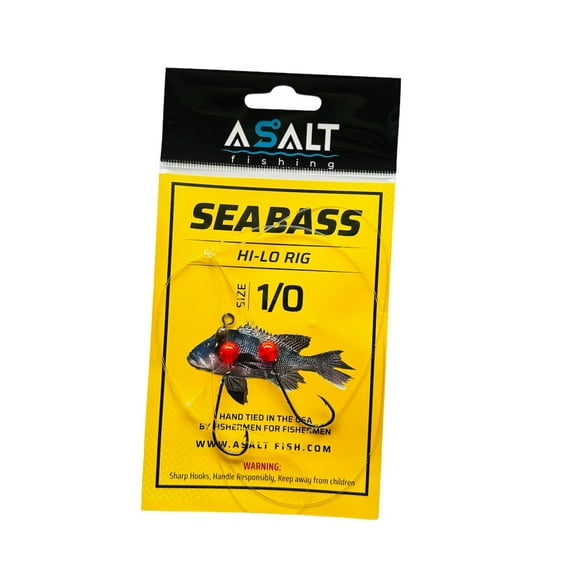 Sea Bass Hi-Lo Rigs USA Tied