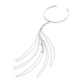 thumbnail image 2 of segolike Tassel Upper Arm Cuff Beach Tassel Armband Boho Chain Summer Upper Arm Bracelets C, 2 of 9