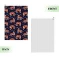 thumbnail image 2 of Easygdp Leopard Print Golf Towel 24x16in for Men and Women with Carabiner Clip for Easy Attachment, 2 of 8