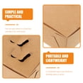 thumbnail image 2 of KAKOWELY 25PCS Take Out Containers with Lids Khaki Paper for General Public and School Use, 2 of 8