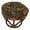Autumn Harvest, variant on 18-inch Round Tapestry Tufted Footstool Cushion-Color:Autumn Harvest