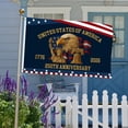 thumbnail image 6 of Double Sided 250th Anniversary American USA Flags 3x5 Outdoor- Vivid Colors 3Ply 1776-2026 250 Years Birthday Patriotic Flags Banners- Heavy Duty 100% Polyester with 2 Brass Grommets, 6 of 7