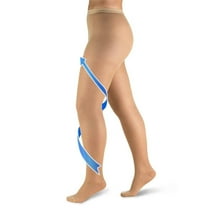 Women Medical Compression Tights, 20-30 mmHg Graduated Compression Pantyhose Men, Closed Toe Compression Stockings, High Waist Compression Leggings, Support Hose for Varicose Veins