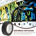 thumbnail image 4 of 5 Pcs Professional Electrical Tape 0.71" X 33' 5-Roll Black Industrial Colors Outdoor Wide Tapes, 4 of 6