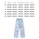 thumbnail image 4 of Guardurnaity Pantalón de mezclilla para niñas de moda Pantalones vaqueros rasgados para niñas amigables con la piel y de moda Bolsillos de Prendas para la parte inferior del cuerpo TYPE1, 4 of 6
